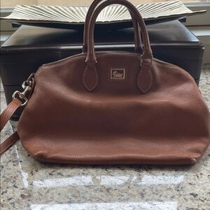 Dooney & Bourke Tan Leather Handbag